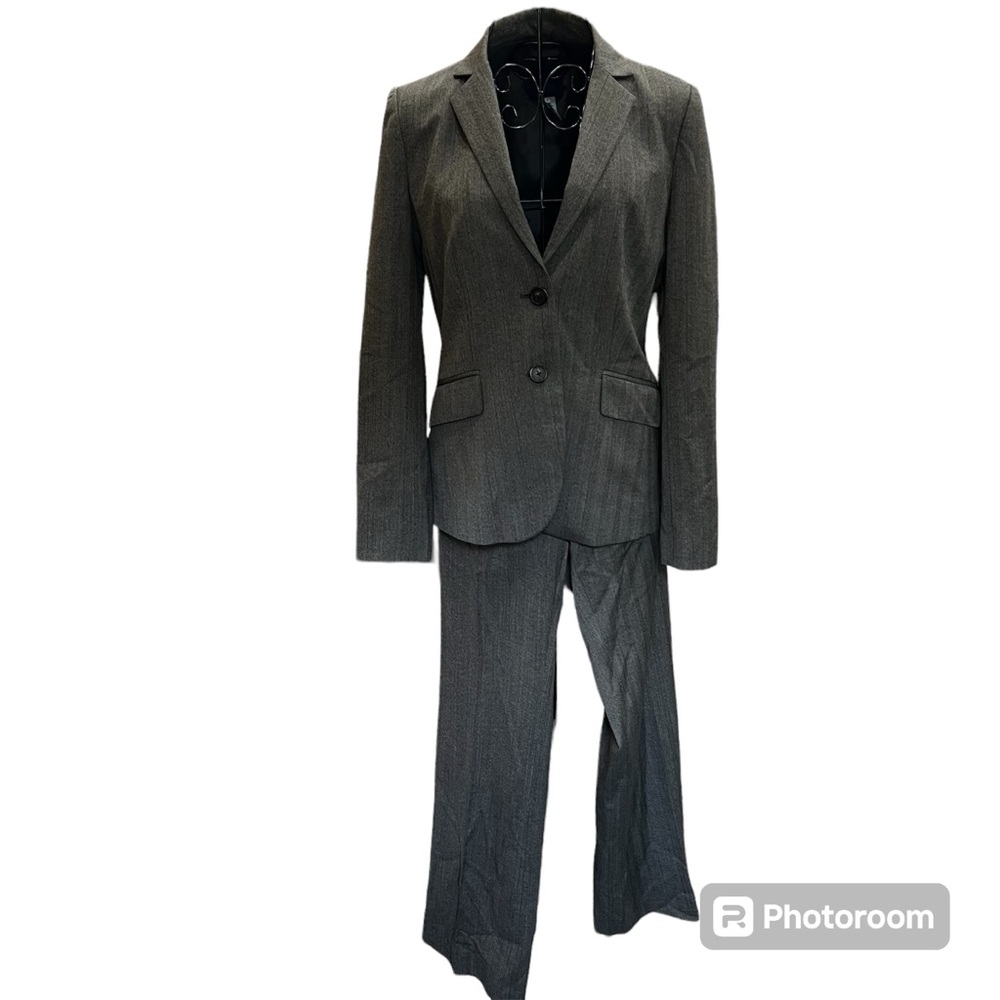 J Crew Herringbone Wide Leg Pantsuit - Size 4